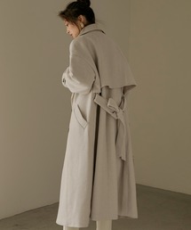 Fashion Letter | 杢ニットモッサウィンタートレンチコート(トレンチコート)