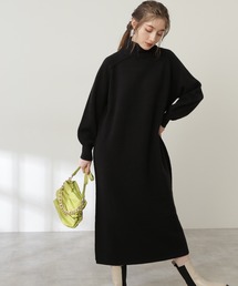 N.(N. Natural Beauty Basic) | ◆ウール混リンキングハイネックワンピース(ワンピース)