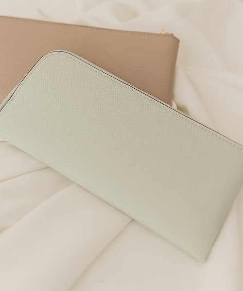 RODE SKO（ロデスコ）の「L字ファスナー長財布（財布・レディース・ミント/モカ/イエロー/グレー・ONE）」の4枚目の写真