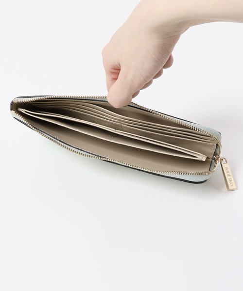 RODE SKO（ロデスコ）の「L字ファスナー長財布（財布・レディース・ミント/モカ/イエロー/グレー・ONE）」の5枚目の写真