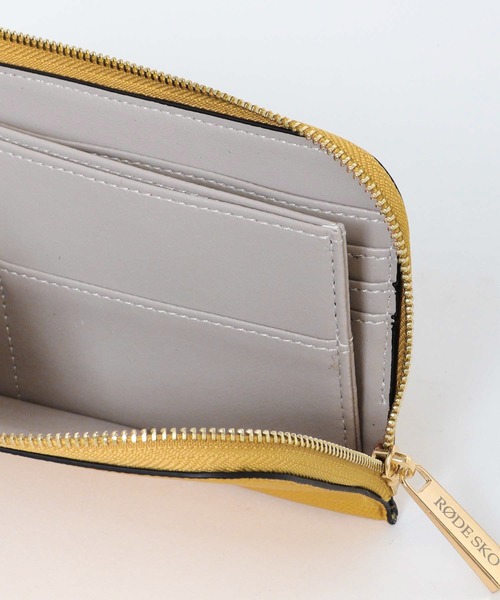 RODE SKO（ロデスコ）の「L字ファスナー長財布（財布・レディース・ミント/モカ/イエロー/グレー・ONE）」の17枚目の写真