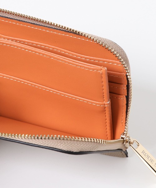 RODE SKO（ロデスコ）の「L字ファスナー長財布（財布・レディース・ミント/モカ/イエロー/グレー・ONE）」の16枚目の写真