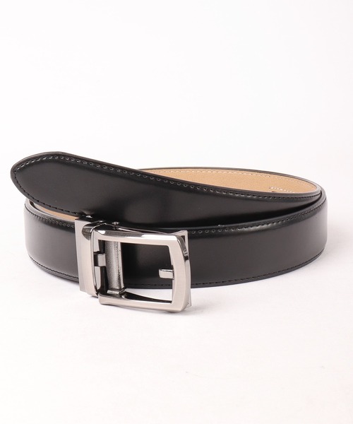 FUNALIVE（ファンアライブ）の「イタリアンレザーホールレスベルト（ベルト・メンズ・ブラック/ブラウン/ダークブラウン・FREE）」の2枚目の写真