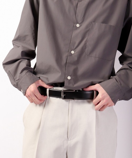 FUNALIVE（ファンアライブ）の「イタリアンレザーホールレスベルト（ベルト・メンズ・ブラック/ブラウン/ダークブラウン・FREE）」の10枚目の写真