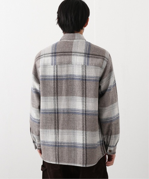 EDIFICE（エディフィス）の「フェザーライト チェック CPO ブルゾン（ブルゾン・メンズ・グレー・SMALL/MEDIUM/LARGE）」の5枚目の写真