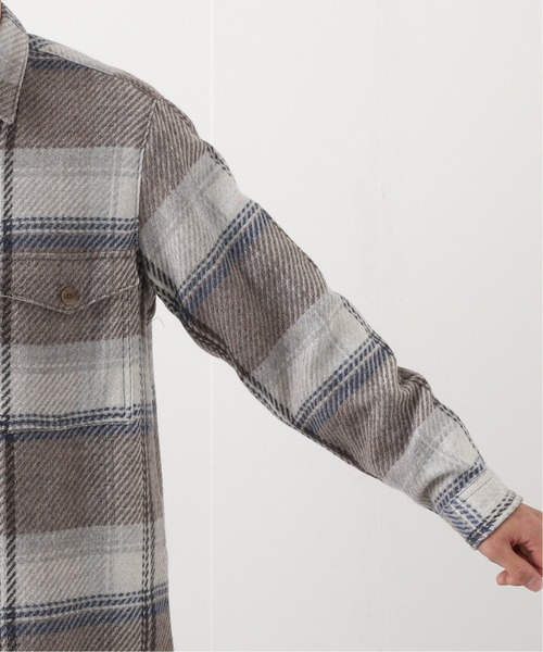 EDIFICE（エディフィス）の「フェザーライト チェック CPO ブルゾン（ブルゾン・メンズ・グレー・SMALL/MEDIUM/LARGE）」の8枚目の写真