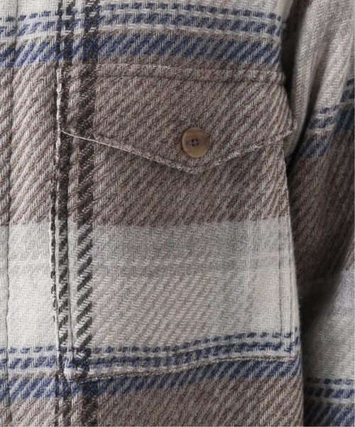 EDIFICE（エディフィス）の「フェザーライト チェック CPO ブルゾン（ブルゾン・メンズ・グレー・SMALL/MEDIUM/LARGE）」の11枚目の写真