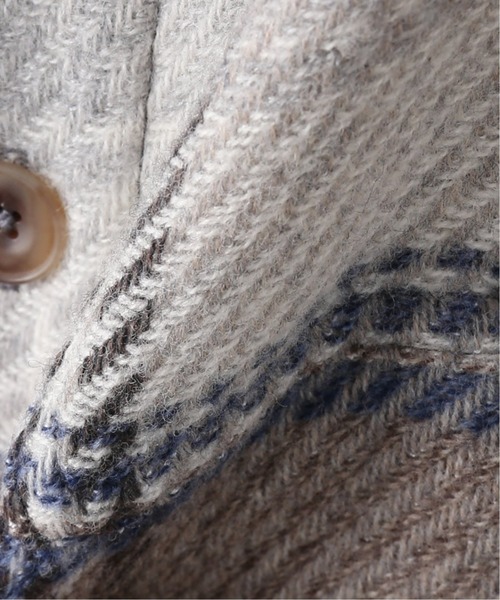 EDIFICE（エディフィス）の「フェザーライト チェック CPO ブルゾン（ブルゾン・メンズ・グレー・SMALL/MEDIUM/LARGE）」の18枚目の写真