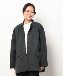 Samansa Mos2 | スタンド襟ショートジャケット(その他アウター)