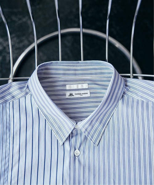 EDIFICE（エディフィス）の「THOMAS MASON オーバーサイズ クレイジーパターン シャツ（シャツ/ブラウス・メンズ・ネイビー/ブラック・LARGE/MEDIUM）」の11枚目の写真