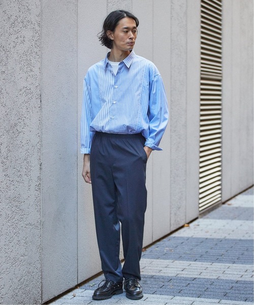 EDIFICE（エディフィス）の「THOMAS MASON オーバーサイズ クレイジーパターン シャツ（シャツ/ブラウス・メンズ・ネイビー/ブラック・LARGE/MEDIUM）」の13枚目の写真