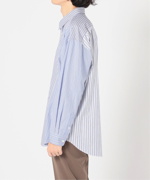 EDIFICE（エディフィス）の「THOMAS MASON オーバーサイズ クレイジーパターン シャツ（シャツ/ブラウス・メンズ・ネイビー/ブラック・LARGE/MEDIUM）」の19枚目の写真