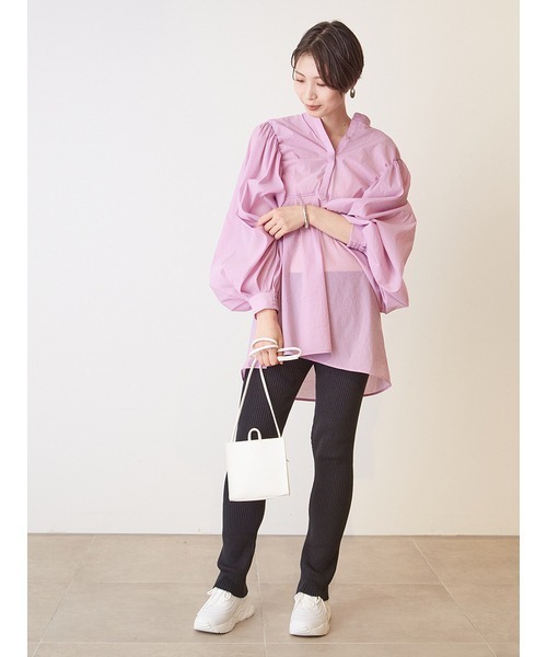 emmi（エミ）の「【emmi atelier】ボーンバングル（バングル/リストバンド・レディース・シルバー/ゴールド・FREE）」の5枚目の写真