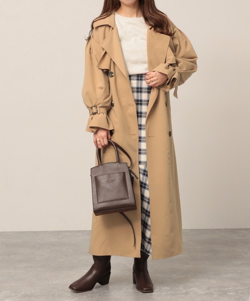Heather（ヘザー）の「HEユルトレンチロング丈コート 260935（トレンチ