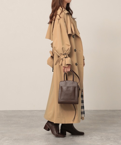 Heather（ヘザー）の「HEユルトレンチロング丈コート 260935（トレンチ