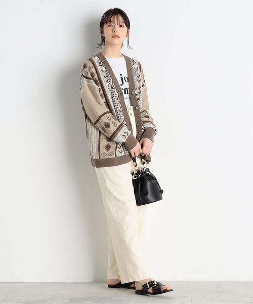 fredy repit(フレディレピ)の「ハイウエストサロペット(サロペット/オーバーオール・レディース・ブラック/オフホワイト/オリーブ・38)」の10枚目の写真