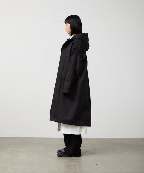 FEKETE（フェケテ）の「FEKETE MADE SPRING LONG MODS PARKA（モッズコート・メンズ・グレー/ブラック・MEDIUM/LARGE）」の5枚目の写真