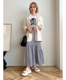 JUMELLE | ギンガムチェックスカート(スカート)