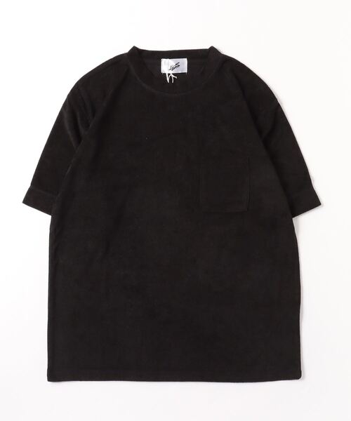 Mag.（マグ）の「【RDS】ポケット付きパイルTシャツ（Tシャツ/カットソー・メンズ・ブラック/アイボリー/イエロー/ベージュ/ネイビー・LARGE/MEDIUM）」の6枚目の写真