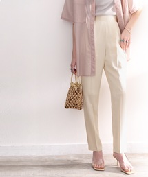 classicalelf | 格上げパンツ！リネンライクテーパードパンツ(その他パンツ)