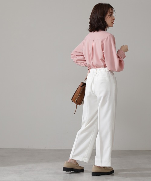 N.(N. Natural Beauty Basic)(エヌエヌナチュラルビューティーベーシック)の「【追加生産】【S Size Line】◆ジプシーサップパンツ(その他パンツ・レディース・オフホワイト/ベージュ/ブルー/ピンク/ネイビー/グリーン・SMALL/MEDIUM)」の9枚目の写真