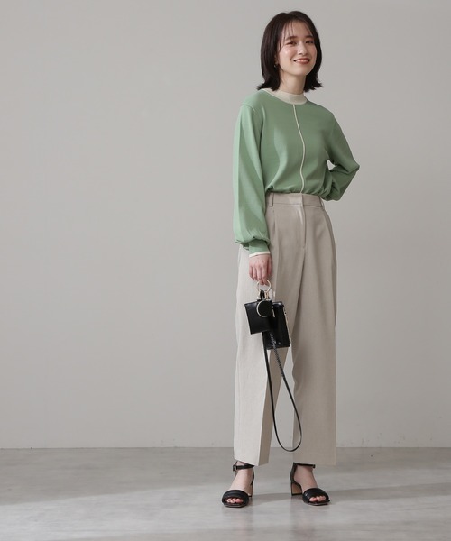 N.(N. Natural Beauty Basic)(エヌエヌナチュラルビューティーベーシック)の「【追加生産】【S Size Line】◆ジプシーサップパンツ(その他パンツ・レディース・オフホワイト/ベージュ/ブルー/ピンク/ネイビー/グリーン・SMALL/MEDIUM)」の11枚目の写真