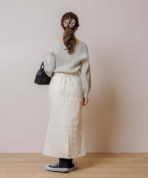 flower（フラワー）の「サニーデイズスカート（スカート・レディース・アイボリー/ピンク/グリーン・FREE）」の18枚目の写真