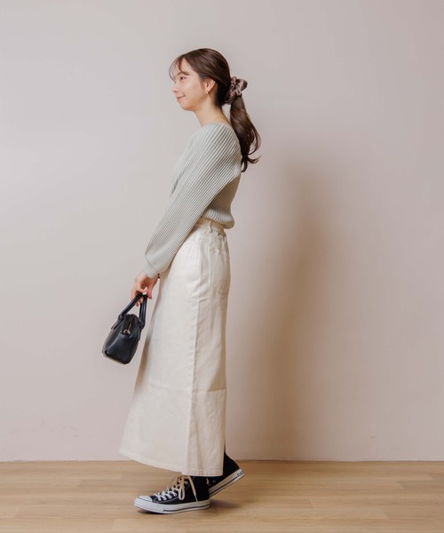 flower（フラワー）の「サニーデイズスカート（スカート・レディース・アイボリー/ピンク/グリーン・FREE）」の15枚目の写真