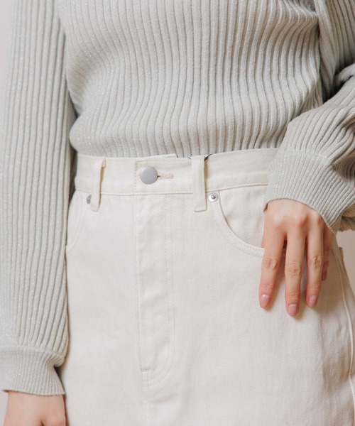 flower（フラワー）の「サニーデイズスカート（スカート・レディース・アイボリー/ピンク/グリーン・FREE）」の4枚目の写真