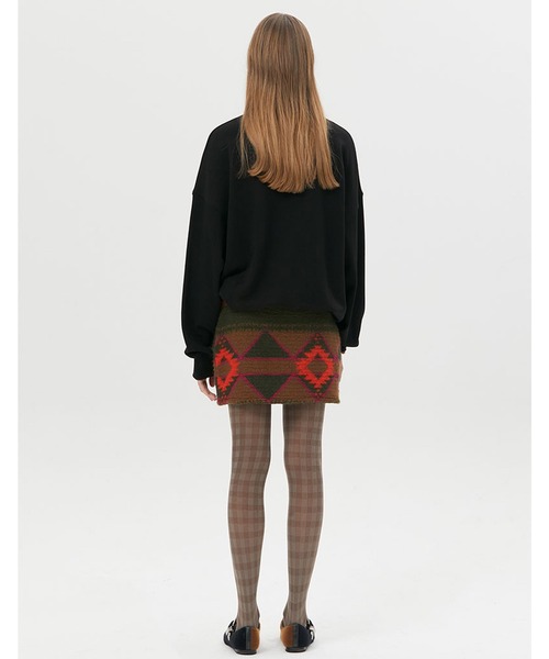 KIRSH(キルシー)の「A'GEM/9 × .kom『KIRSH/キルシー』BIG CHERRY SWEATSHIRT/ビッグチェリースウェットシャツ(スウェット・レディース・ブラック/ネイビー/グレー/アイボリー・FREE)」の15枚目の写真