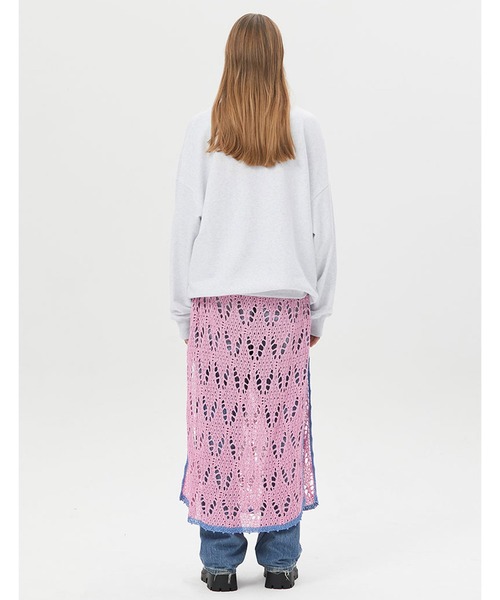 KIRSH(キルシー)の「A'GEM/9 × .kom『KIRSH/キルシー』BIG CHERRY SWEATSHIRT/ビッグチェリースウェットシャツ(スウェット・レディース・ブラック/ネイビー/グレー/アイボリー・FREE)」の21枚目の写真