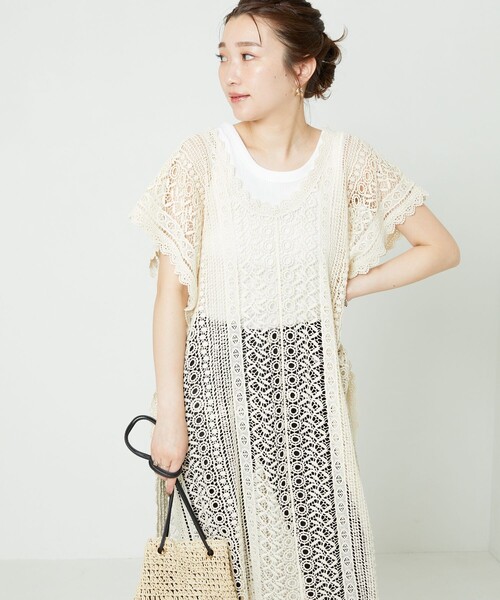 FREAK'S STORE(フリークスストア)の「▽【WEB限定】GREEN HILLS×FREAK'S STORE/グリーンヒルズ ボーダーワッフルタンクトップ(タンクトップ・レディース・ブラック/レッド/オフホワイト/ホワイト×グリーン/ホワイト×ブラック/ベージュ×ブラック・フリ-)」の9枚目の写真