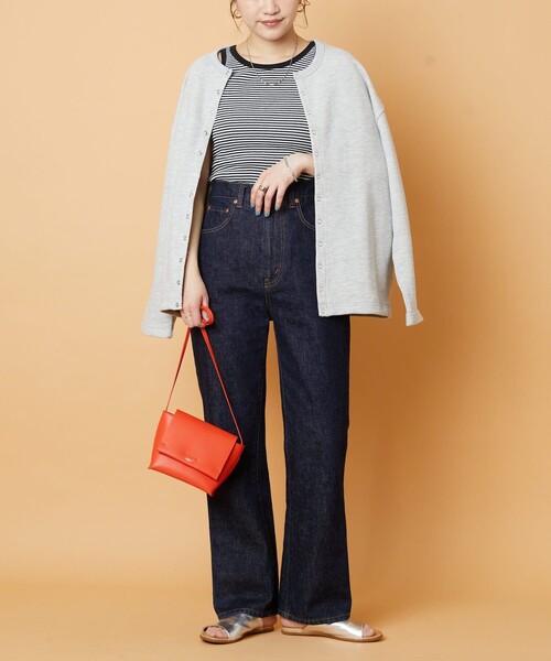 FREAK'S STORE(フリークスストア)の「▽【WEB限定】GREEN HILLS×FREAK'S STORE/グリーンヒルズ ボーダーワッフルタンクトップ(タンクトップ・レディース・ブラック/レッド/オフホワイト/ホワイト×グリーン/ホワイト×ブラック/ベージュ×ブラック・フリ-)」の19枚目の写真