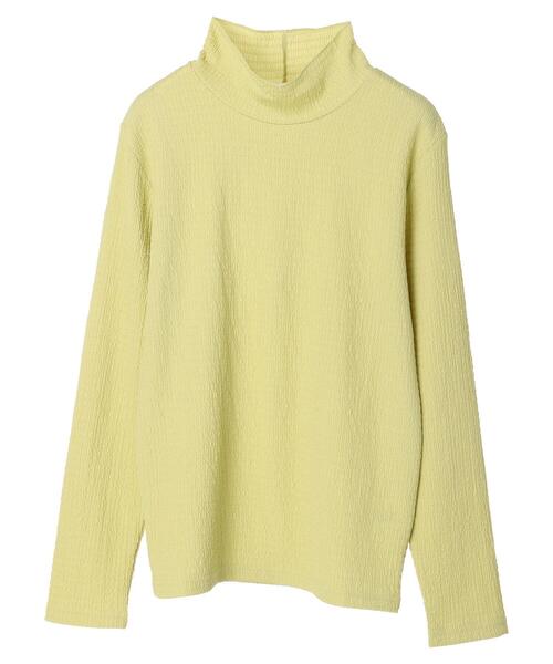 Green　Parks（グリーンパークス）の「表面感カットPOインナー（Tシャツ/カットソー・レディース・ミント/その他5/チェック/ホワイト系その他2・FREE）」の21枚目の写真