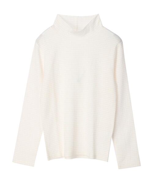 Green　Parks（グリーンパークス）の「表面感カットPOインナー（Tシャツ/カットソー・レディース・ミント/その他5/チェック/ホワイト系その他2・FREE）」の17枚目の写真