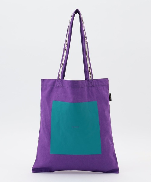 FRAPBOIS（フラボア）の「ロゴトート 4（トートバッグ・レディース・パープル/チャコールグレー/イエロー/グリーン・FREE）」の19枚目の写真