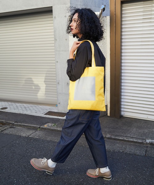 FRAPBOIS（フラボア）の「ロゴトート 4（トートバッグ・レディース・パープル/チャコールグレー/イエロー/グリーン・FREE）」の22枚目の写真