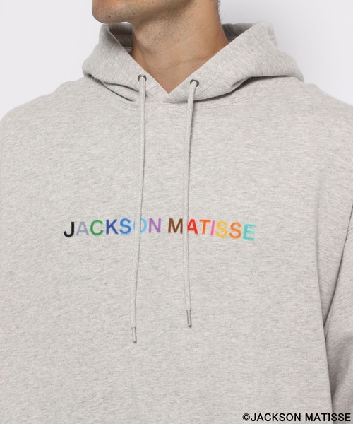 JACKSON MATISSE(ジャクソンマティス)の「【JACKSON MATISSE(ジャクソンマティス)×BAYFLOW】プリントパーカー(パーカー・メンズ・スカイブルー/グレー/ライトイエロー・MEDIUM/LARGE)」の7枚目の写真