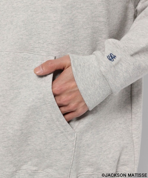 JACKSON MATISSE(ジャクソンマティス)の「【JACKSON MATISSE(ジャクソンマティス)×BAYFLOW】プリントパーカー(パーカー・メンズ・スカイブルー/グレー/ライトイエロー・MEDIUM/LARGE)」の9枚目の写真