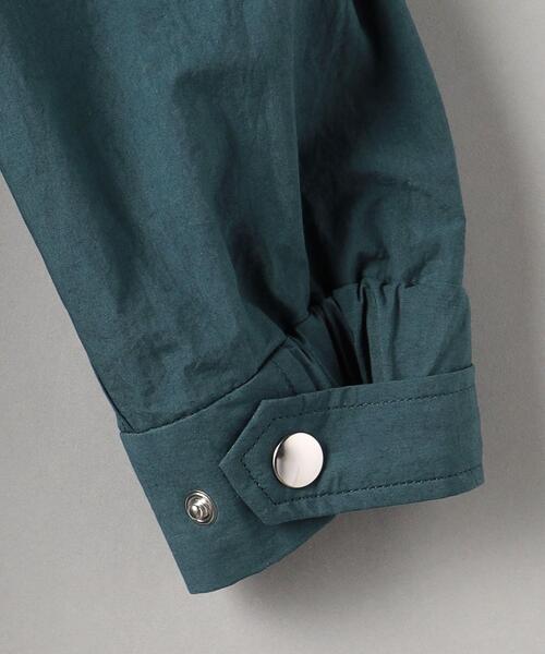 muller of yoshiokubo（ミュラーオブヨシオクボ）の「＜muller of yoshiokubo＞SUSPENDER ジャンプスーツ Ψ（つなぎ/オールインワン・レディース・ダークグリーン・36）」の4枚目の写真