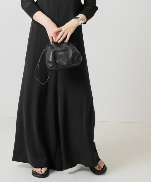 journal standard L'essage(ジャーナルスタンダードレサージュ)の「キャミワイドサロペット(サロペット/オーバーオール・レディース・ブラック/カーキ・FREE)」の7枚目の写真