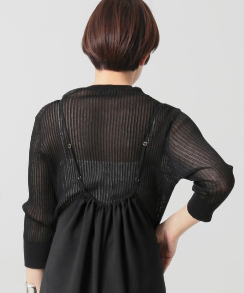 journal standard L'essage(ジャーナルスタンダードレサージュ)の「キャミワイドサロペット(サロペット/オーバーオール・レディース・ブラック/カーキ・FREE)」の8枚目の写真