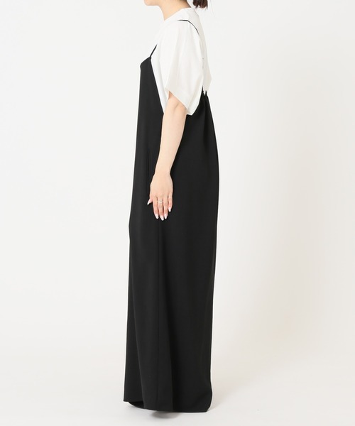 journal standard L'essage(ジャーナルスタンダードレサージュ)の「キャミワイドサロペット(サロペット/オーバーオール・レディース・ブラック/カーキ・FREE)」の15枚目の写真