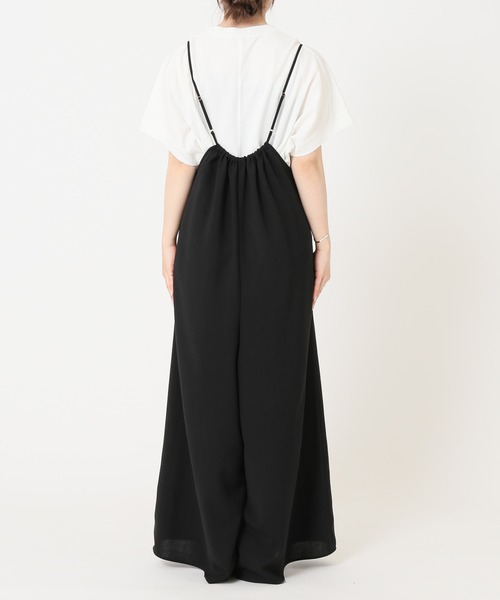 journal standard L'essage(ジャーナルスタンダードレサージュ)の「キャミワイドサロペット(サロペット/オーバーオール・レディース・ブラック/カーキ・FREE)」の16枚目の写真