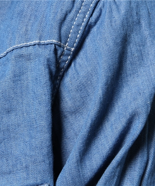 CIAOPANIC（チャオパニック）の「【Ciaopanic】4.5ozデニムウエスタンシャツ（シャツ/ブラウス・メンズ・ブルー/インディゴブルー・MEDIUM/LARGE）」の11枚目の写真