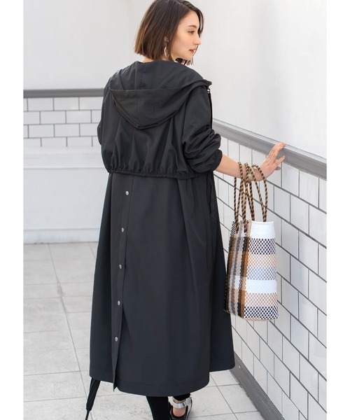 STYLE DELI（スタイルデリ）の「晴雨兼用フード付きレインコート（その他アウター・レディース・スミクロ/ベージュ系その他・FREE）」の19枚目の写真