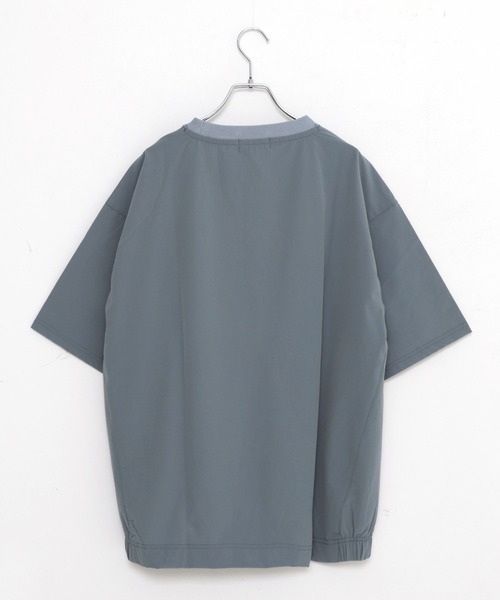 KANGOL(カンゴール)の「KANGOL/カンゴール セットアップ ワンポイント ロゴ刺繍 ストレッチ 半袖Tシャツ&ショートパンツ ルームウェア パジャマ 上下セット(ルームウェア/パジャマ・メンズ・ブラック/ブルー/アイボリー・LL/M/L)」の17枚目の写真