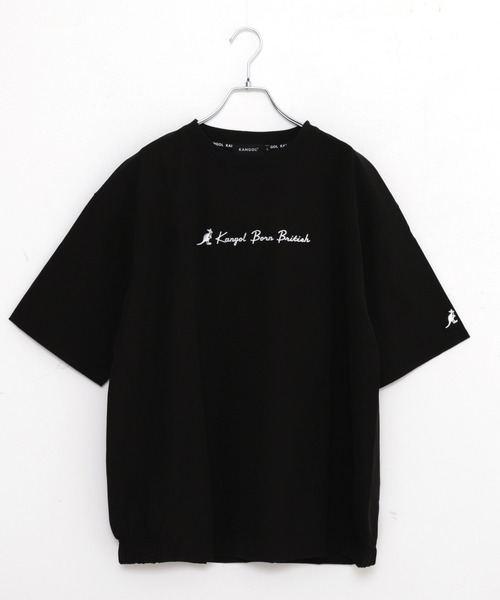 KANGOL(カンゴール)の「KANGOL/カンゴール セットアップ ワンポイント ロゴ刺繍 ストレッチ 半袖Tシャツ&ショートパンツ ルームウェア パジャマ 上下セット(ルームウェア/パジャマ・メンズ・ブラック/ブルー/アイボリー・LL/M/L)」の19枚目の写真