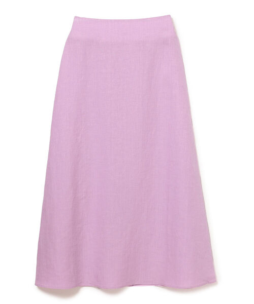 Demi-Luxe BEAMS（デミルクス ビームス）の「Demi-Luxe BEAMS / リネン Aラインスカート（スカート・レディース・ラベンダー/チャコールグレー・36/38）」の14枚目の写真