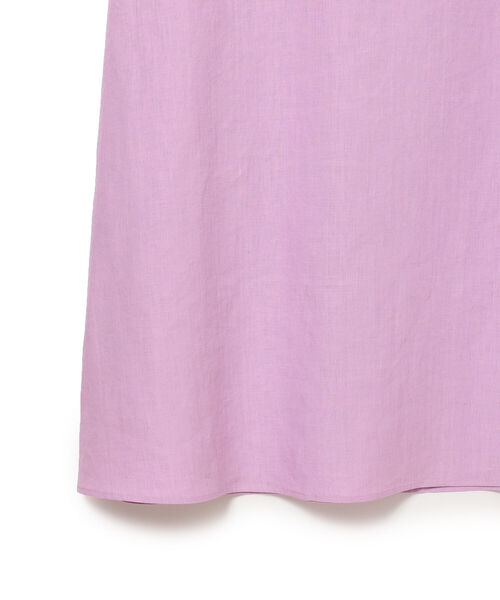 Demi-Luxe BEAMS（デミルクス ビームス）の「Demi-Luxe BEAMS / リネン Aラインスカート（スカート・レディース・ラベンダー/チャコールグレー・36/38）」の17枚目の写真